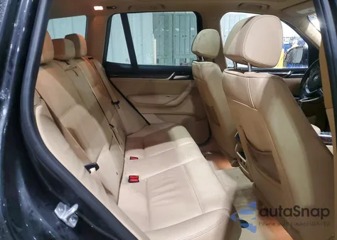 2016 BMW X3 xDrive28I из США, поврежденный, VIN 5UXWX9C50G0D74704